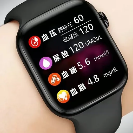 2026 New Model Smart Watch for Measuring Blood Lipids, Blood Sugar, Heart Rate, with 99% Accuracy, and Integrated Uric Acid and Triple-High Markers